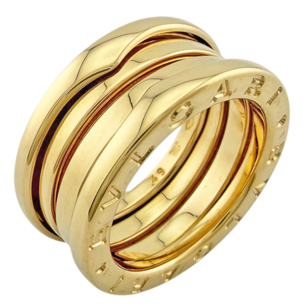 Bulgari B.zero1 3-band ring, Bulgari, 18K yellow gold, women's, BVLGARI